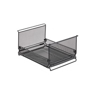 Campingmoon Half Door Storage Grid Box CK-23BK Opening Home Outdoor Furniture Stackable Camping