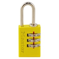 🔥HOT🔥 กุญแจรหัส MASTER LOCK 7620EURDCOL 20 MM (คละสี) กุญแจคล้อง COMBINATION PADLOCK MASTER LOCK 7620EURDCOL 20MM MIXED