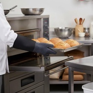 Non-Slip Grip Silicone Oven Glove Easy to Clean Silicone Oven Gloves Flexible Fingered Design for Ba
