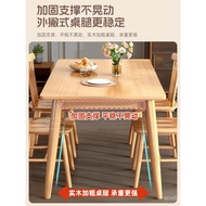 Combination 46 Log Color Dining Table People Rectangular People Small Apartment Dining Table Chair H