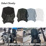 Applicable to Honda CB300R CB250R CB125R 2018-2023 Motorcycle windshield modification Front windshie