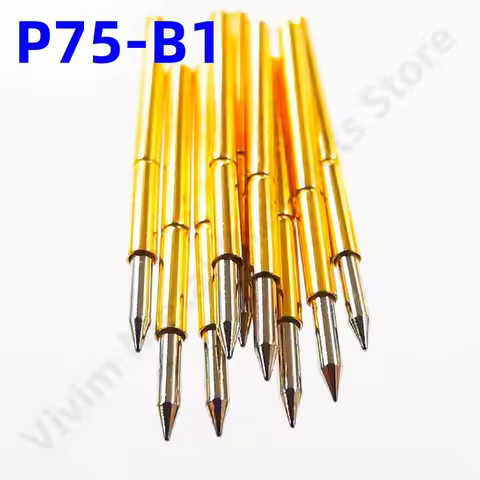 20/100PCS P75-B1 Spring Test Probe Test Pin Pogo Pin P75-B Electric ICT FCT PCB Test Tool 0.66/1.02/