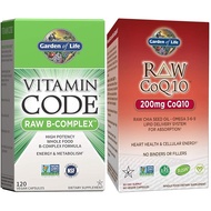 Garden of Life Vitamin B Complex - Vitamin Code Raw B Complex - 120 Vegan Capsules & Vegetarian Omeg