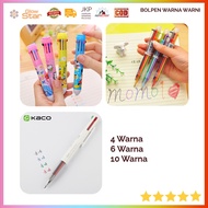 10 in 1 Multi Color Ballpoint Pen / 6 in 1 Multi Color, Colorful Ballpoint pen, Cute Ballpoint pen