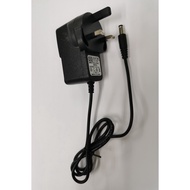 UK Plug AC To 12V DC 1A Power Supply Adapter (3 ft / 90 cm) Plug Hole (5.5*2.1mm) Transformer Conver