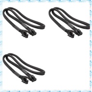 [R Q M U] 3X GPU PCIe 8PIN to 8PIN (6+2)Pin Power Supply Cable for   A850GL ATX3.0 A750GL ATX3.0 A85