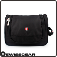 กระเป๋าซักผ้า Swissgear ความจุขนาดใหญ่ซิปปิดกระเป๋าเดินทางแต่งหน้ากลางแจ้ง