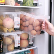 K-88/ Plastic Drawer Refrigerator Storage Box Freezer Food Grade Transparent Crisper Household Egg Storage Box Wholesale