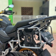 BRACKET BOX ATAS DAN SAMPING CB150X/CB150R CORIAZ MOTOADVENTURE ASLI