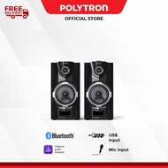 POLYTRON Active Speaker PAS 8F12 Aktif 8 Inch Bluetooth Karaoke