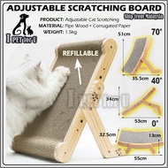 Adjustable Cat Scratching Board Cat Pad Cat Tree Scratcher Cat Scratcher Pet Scratching Vertical Mat Cat Tree Cardboard