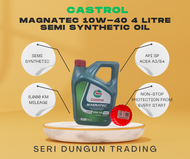 SDT CASTROL ENGINE OIL - MAGNATEC 0W20/5W40/5W30/10W40 FULLY SEMI (3.5L/4L)