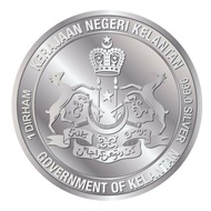 1 Dirham Pure Silver coin 999 Perak Asli 2.976gram Preps akhir zaman  By Kelantan Dinar Gold Sdn Bhd