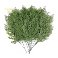 40 Pcs Artificial Cedar Sprigs Faux Cedar  Branches Cedar Cypress Stems Pine Picks Green