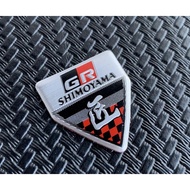 TOYOTA GR LOGO STICKER GR BRAND LOGO Perlekat kereta jenama Toyota Gr