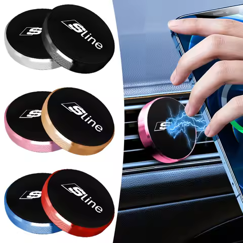 Car Phone Holder Magnet Mount Mobile Phone Stand Car Styling For Audi S Q5 A4 B9 B7 A1 A5 Q3 Q7 A6 C