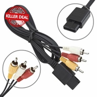 N64av Cable Ngc Av Cable Nintendo N64 Cable 1.8mn64 Video Cable Suitable For Game Console M7g1