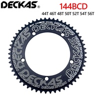 144bcd Track Bike Single Speed Dead Fly Crank Aluminum Alloy Single Disc Crankset Disc Disc 44T-56T