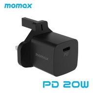 MOMAX - One Plug 20W 迷你PD3.0 快速充電器 (黑色) UM25UKD