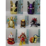Preloved pokemon figure P3 morpeko dragonite entei zoroark fuecoco blaziken cyndaquil