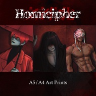 Homicipher A4/A5 Prints