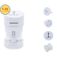Universal Travel Adapter Adapter SHUKAKU (EU + AU + UK + US Plug)