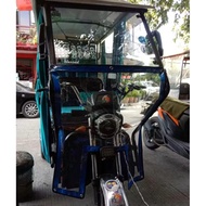 Transparent Plastic Trapal for Ebike - For Front Only