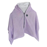 Electric Heated Shawl Blanket Adjustable Temperature Control Rapid Heating Technology Zipper Design