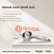 Tôi biết máy ép chanh Máy Ép Chanh Máy ép trái cây máy vắt nước cam cầm tay kim loại ấn bằng tay cha