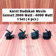 MESIN 2000 Watt - 4000 Watt Generator Engine Mounting 1 Set (4 pcs) 2000 Watt - 3500 Watt Generator 