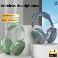 [SG] P9 Headphone Extra Bass Bluetooth Headphones Wireless Headphones Over Ear with Microphone Deep 
