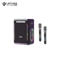 LENYES S837 300W Outdoor KTV Wireless Speaker + Microphone Karaoke 5.0 ACC