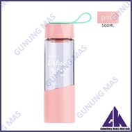 500ml Drinking Bottle Tumbler Water Bottles Bottle Cute Children's Glass Water Glass 500ml