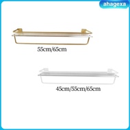 [Ahagexa] Shelf Holder Wall Mounted Toilet Shelf Detachable Sturdy Acrylic Wall Shelf Wall Mounted Hanging Shelf for
