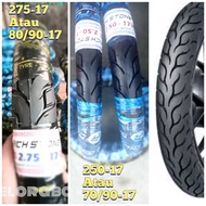 Economical package, a pair of 250-17 & 275-17 flemo motorcycle tires flemo tires richstone duck tire