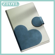 ZTOYL A Newly Arrived A5-Sized 100-Page Color PU Office Notebook For School Offices With A Magnetic-