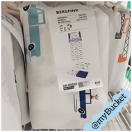 🇲🇾IKEA Beddingset BERGFINK Quilt Cover, Bedsheet & Pillowcase (Single/Children’s) - Giraffe/Blue Veh