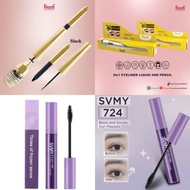 PEACH EYELINER LIQUID BLACK WATERPROOF EYELINER/ SVMY MASCARA/ / Eyeliner Waterproof Eyeliner Pencil