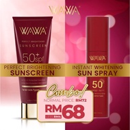 WAWA Cosmetic Sunscreen Sunblock Body and Face Spray Suncsreen Spf 50