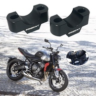 New For Trident 660 2021-UP CNC 28mm Handlebar Risers Clamp Height up Adapter Trident660