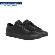 Tommy Hilfiger รองเท้าผ้าใบผู้ชาย รุ่น FM0FM04780 0GQ - สีดำ