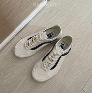 Vans style36 decon 米白 黑線