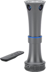 4K Captured 360° HD 1080P Output Smart Video Conference Camera, with 8 Microphones and Speaker, AI A