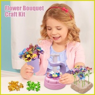 Fabric Flower Bouquets Craft Kit Flower Bouquets Arts and Crafts for Kids Educational Learning Arts 