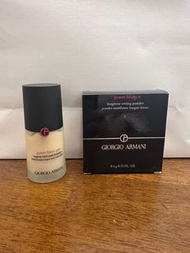 Giorgio Armani  power fabric pro 粉底液 + 粉餅