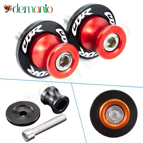 Motorcycle stands screws Swingarm Spools slider Accessories 8MM For HONDA CB250R CB 500R CB 650F CBR