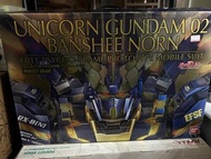 BANDAI PG 1/60 UNICORN 02 獨角獸2號機報喪女妖