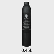 New TUXING 0.45L 450cc Aluminum Cylinder 3000psi 200Bar High Pressure Air Tank Oxygen CO2 Bottle Fil