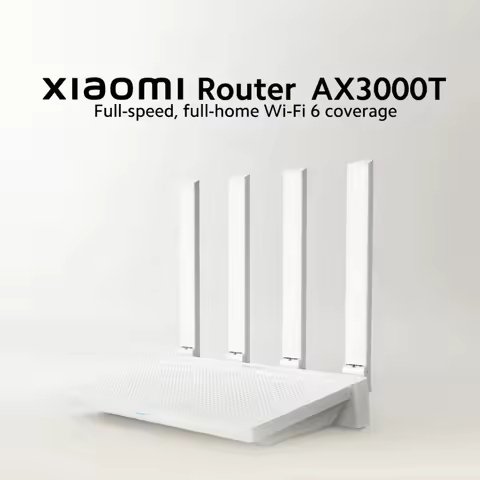 Xiaomi Router AX3000T 2.4G 5G Mesh Technology WiFi 6 Efficient Wall Penetration Children Online Prot