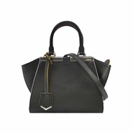 Fendi 3 jours 牛皮 純色 金屬框架 斜背包 單肩包